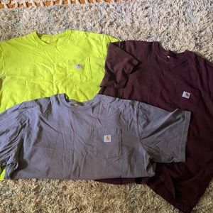 Mens Carhart T-shirts size XL